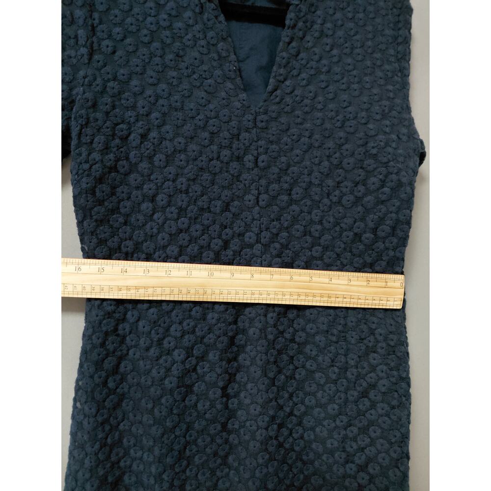 BANANA REPUBLIC Blue Shift Short Dress Women Size 12 - Picture 5 of 15